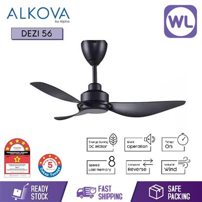 Picture of ALKOVA CEILING FAN DEZI 56 BLK