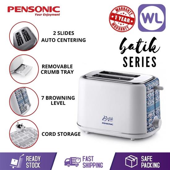 Picture of PENSONIC BATIK SERIES TOASTER PT-930