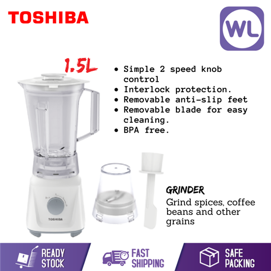 Picture of TOSHIBA BLENDER BL-60PHNMY (PLASTIC)