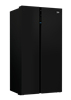 Picture of BEKO SIDE BY SIDE FRIDGE GN163130ZGB (91CM/ BLACK/ GLASS)