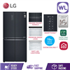 Picture of LG SLIM FRENCH DOOR FRIDGE GC-B22FTQPL (453L/ MATTE BLACK)