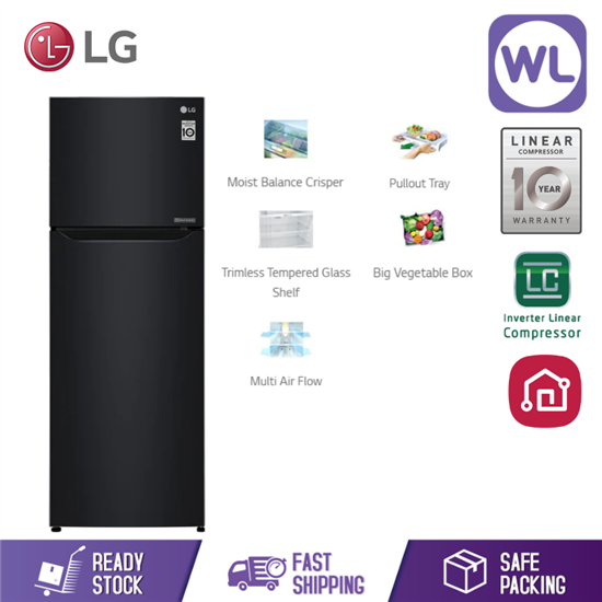 Picture of LG FRIDGE GN-B222SQWB (225L/ WESTERN BLACK)