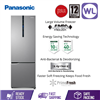 Picture of PANASONIC 2 DOOR FRIDGE NR-BC360XSMY (358L/ SILVER)