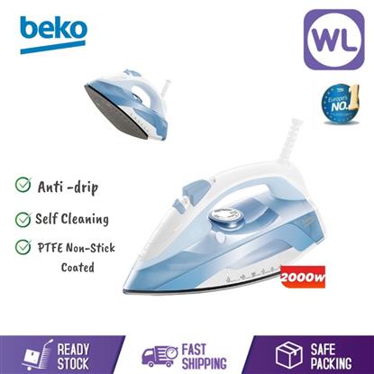 Picture of BEKO STEAM IRON SIM4118NS (2000W/ BLUE)