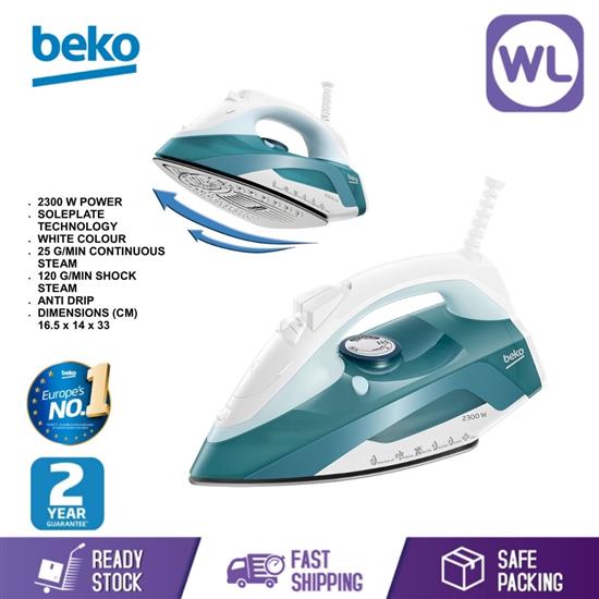 Picture of BEKO STEAM IRON SIM4123T (2300W/ GREEN)