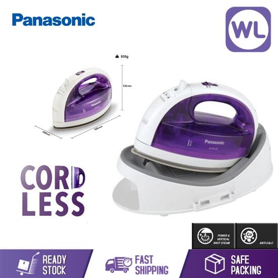 Picture of PANASONIC CORDLESS STEAM IRON NI-WL30VSK (1550W/ PURPLE WHITE)