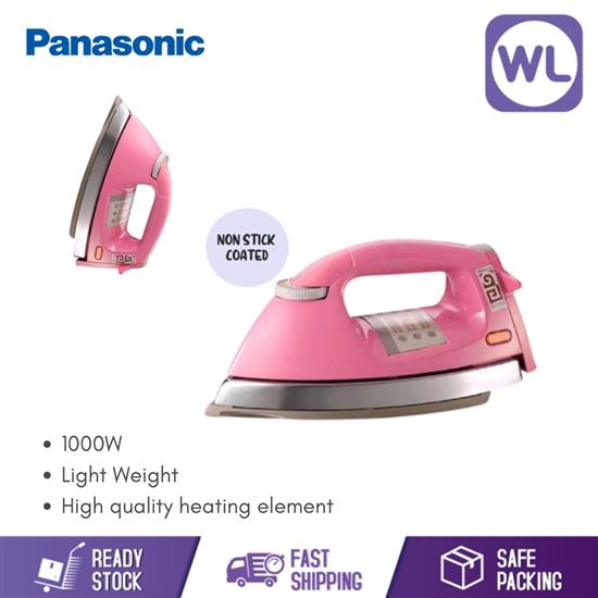 Picture of PANASONIC NON-STICK DRY IRON NI-25AWT1/PC (1000W/ CANDY PINK)