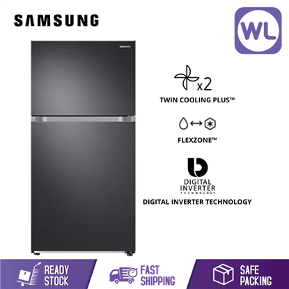 Picture of SAMSUNG TOP MOUNT FREEZER RT21M6211SG/ME (670L/ BLACK)